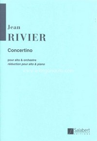 Concertino pour alto et orchestre. Réduction pour alto et piano. 9790048059566