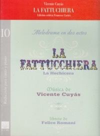 La fattucchiera (La hechicera) - Reducción para canto y piano