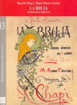 La bruja, zarzuela en tres actos - Reducción para canto y piano. 9788480483933 La bruja, zarzuela en tres actos - Reducción para canto y piano. 9788480483933