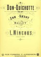 Don Quichotte, ballet, Piano Reduction. 9790206100390