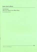 Variaciones sobre un tema de Alban Berg - Variationen über ein Thema von Alban Berg. 15895