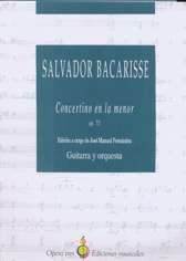 Concertino en la menor, op. 72. Guitarra y orquesta