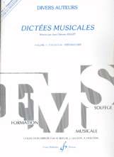 Dictées Musicales. Vol. 2, cycle II (A) - Préparatoire. Livre du Professeur. 9790043050612