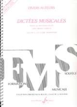 Dictées Musicales. Vol. 3, cycle II (B) - Élémentaire. Livre de l' élève