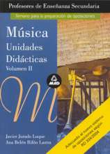 Música. Volumen II. Unidades didácticas, Secundaria