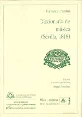 Diccionario de Música (Sevilla, 1818). 9788474682922