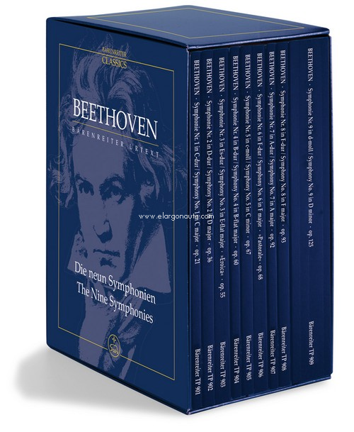 Die neun Symphonien - The Nine Symphonies. Bärenreiter Urtext