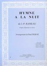 Hymne a la Nuit, d'après Hippolyte et Aricie, chant et piano. 9790230321822