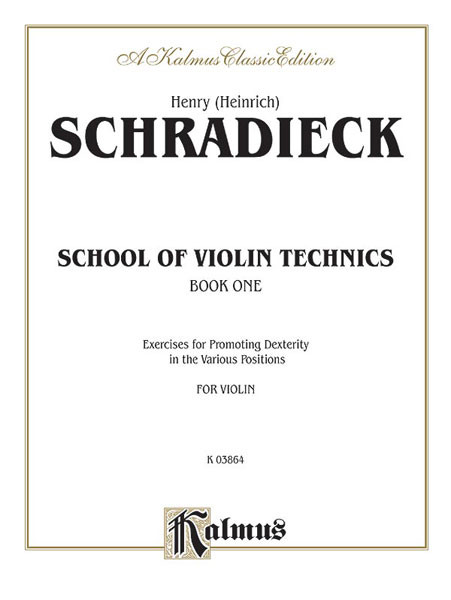 School of Violin Technics. V. 1