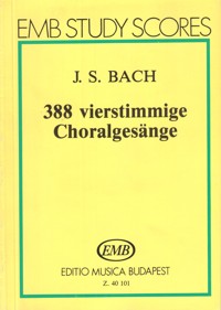 388 Vierstimmige Choralgesänge =388 Four-Part Chorales. 9790080401019