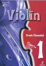 Violín, 1. Grado elemental. 9788493360818