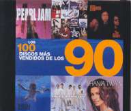 Los 100 discos más vendidos de los 90