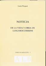 Noticia de la vida y obra de Luigi Boccherini