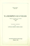 Ya rompen sus velos: villancico de Navidad a 8 con chirimías y bajo continuo (1690)