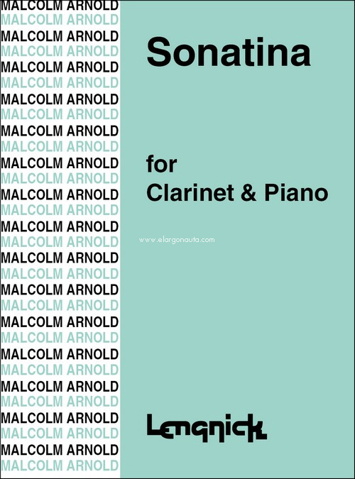 Sonatina Opus 29 for Clarinet and Piano. 9790215211391