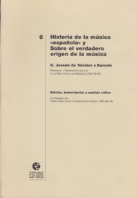 Historia de la música "española" y sobre el verdadero origen de la música. 9788487029905