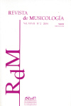 Revista de Musicología, vol. XXVII, 2004, nº 2: Conmemoración II centenario de la muerte de Boccherini. 17614