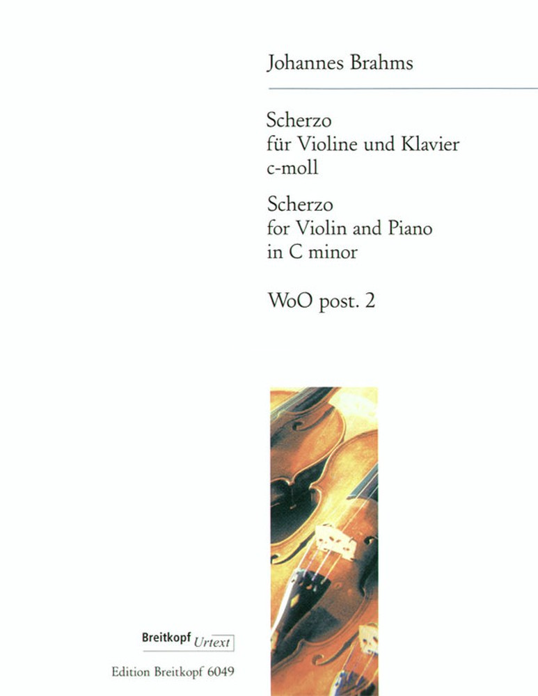 Sonatensatz: Scherzo für Violine und Klavier c-moll, WoO post. 2