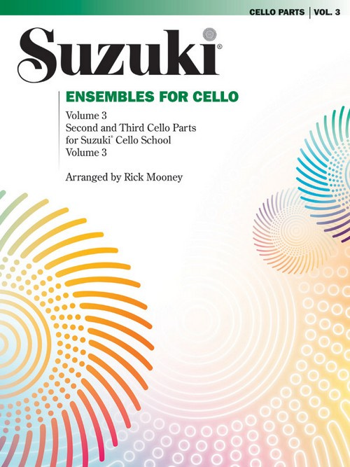 Suzuki. Ensembles for Cello. Vol. 3