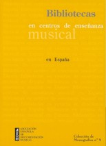 Bibliotecas en centros de enseñanza musical en España