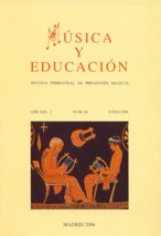 Música y Educación. Nº 66. Junio 2006. 18092