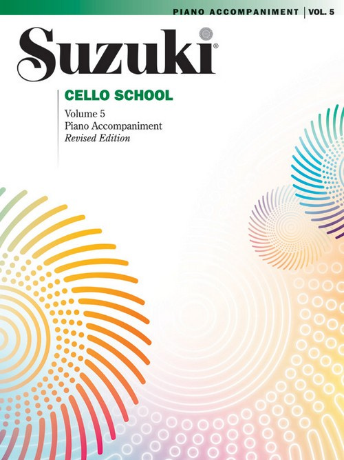 Suzuki Cello School. Piano Accompaniment, Vol. 5. 9780757924811