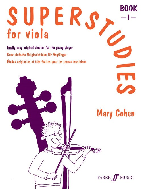 Superstudies for Viola, Book 1