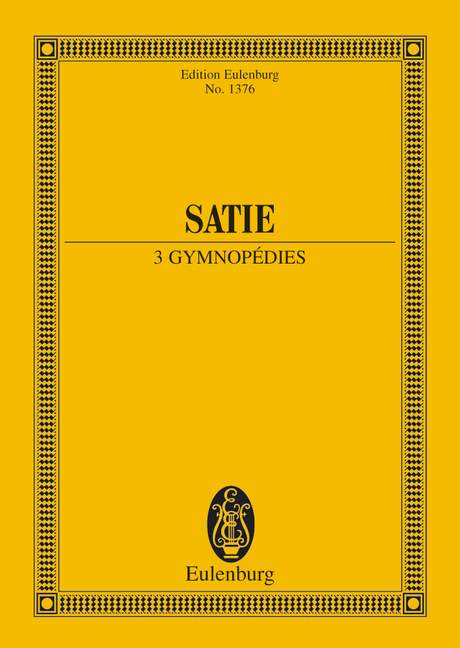 3 Gymnopédies, Study Score