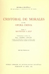 Opera omnia, vol. II: Motetes I-XXV. 9788400056797