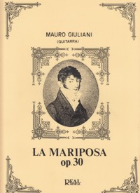 La Mariposa, opus 30, para guitarra. 9788850713875