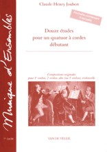 Douze études pour un quatuor à cordes débutant