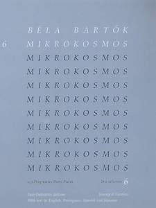 Mikrokosmos. 153 Progressive Piano Pieces. In 6 volumes (vol. 6)