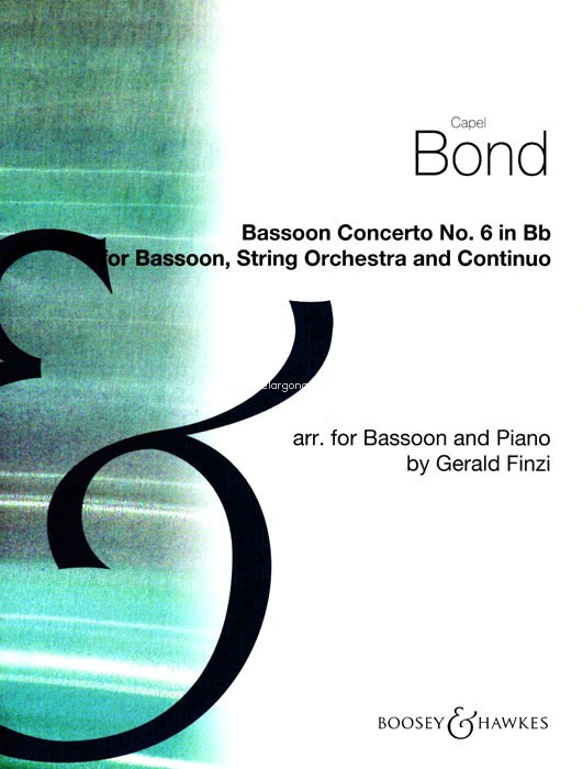 Bassoon Concerto No. 6 in B Flat, for Bassoon and Piano