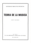 Teoría de la música, parte segunda