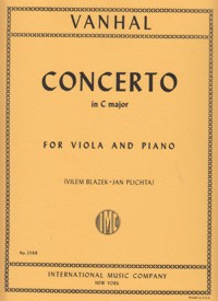 Concerto in C major, for viola and piano (piano reduction). 9790220419973