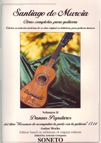 Obras completas para guitarra, volumen II: Danzas populares