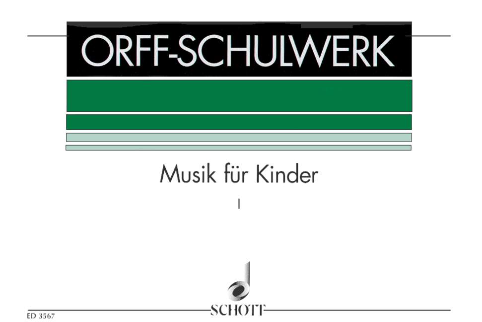 Orff-Schulwerk: Musik für Kinder, I. Im Fünftonraum