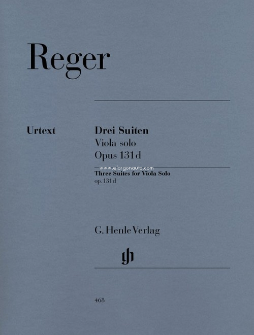3 Suiten für Viola solo Opus 131d