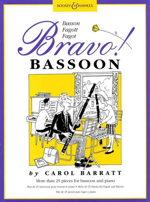 Bravo! Bassoon: More than 25 pieces for bassoon and piano. 9790060106682