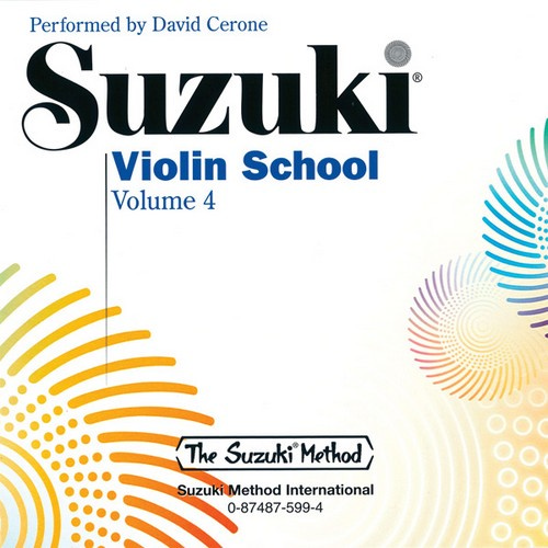 CD - Suzuki: Violin School, volume 4 (David Cerone)