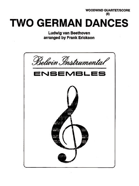 Two German Dances, Woodwind Quartet