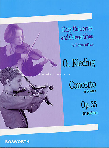 Concerto in B minor, op. 35 for Violin and Orchestra. Reduction for Violin and Piano