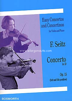 Concerto in D, op. 15, for Violin and Piano. 9780711994287