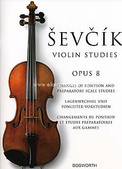 Violin Studies, op. 8. Changes Of Position And Preparatory Scale Studies