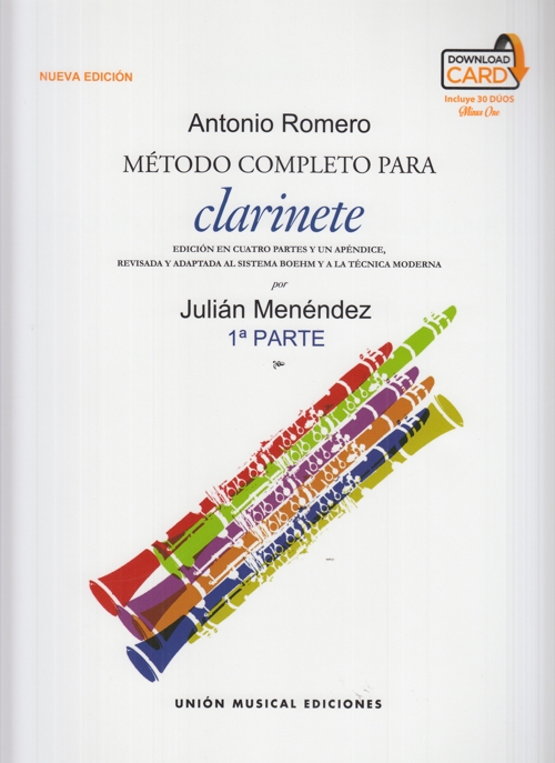 Método completo para clarinete, vol. 1