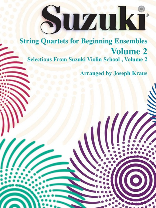 Suzuki String Quartets for Beginning Ensembles, volume 2