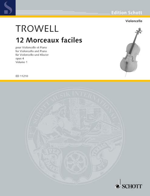 12 Morceaux Faciles Opus 4. Vol. 1. 9790220108808 12 Morceaux Faciles Opus 4. Vol. 1. 9790220108808