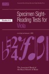 Specimen Sight-Reading Tests for Viola, Grades 1-5