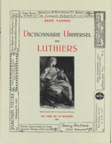 Dictionnaire universel des luthiers