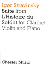 L'Histoire du Soldat, for Clarinet, Violin and Piano